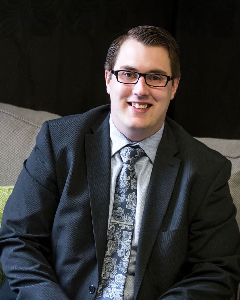 Alex Binks at JW Binks Funeral Directors in Morley, Leeds