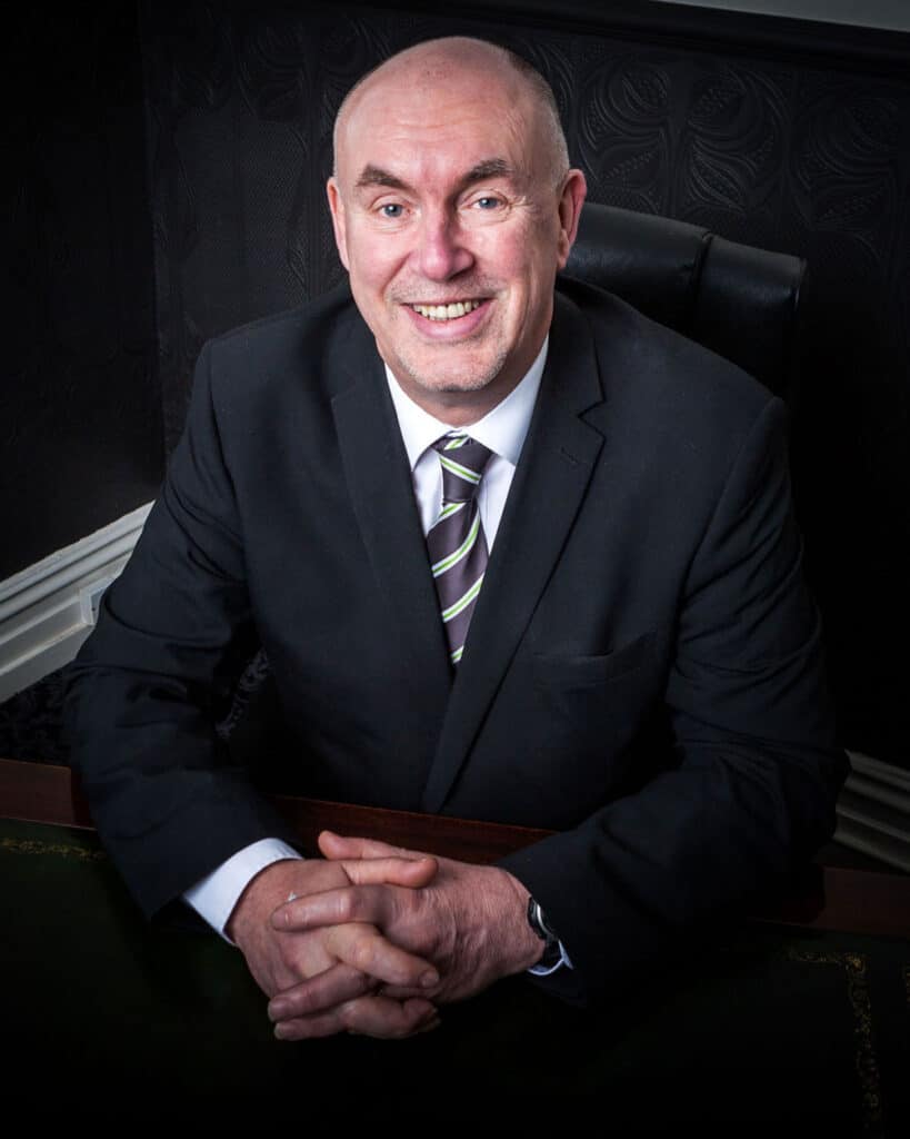 Richard Binks at JW Binks Funeral Directors in Morley, Leeds